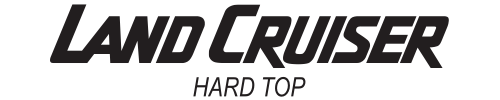 Logo Toyota Land Cruiser Pickup Hard Top 2024