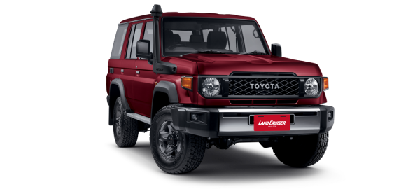 Toyota Land Cruiser Hard Top 4 Puertas 2024 DARK RED METALLIC