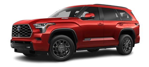 Toyota SEQUOIA HÍBRIDO 2024 Rojo