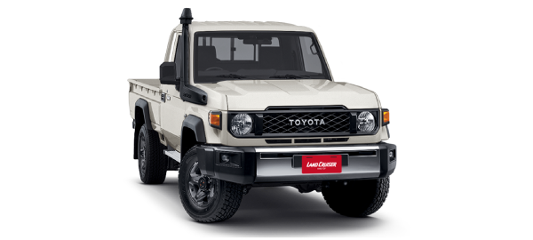 Toyota Land Cruiser Pickup Hard Top 2024 WHITE